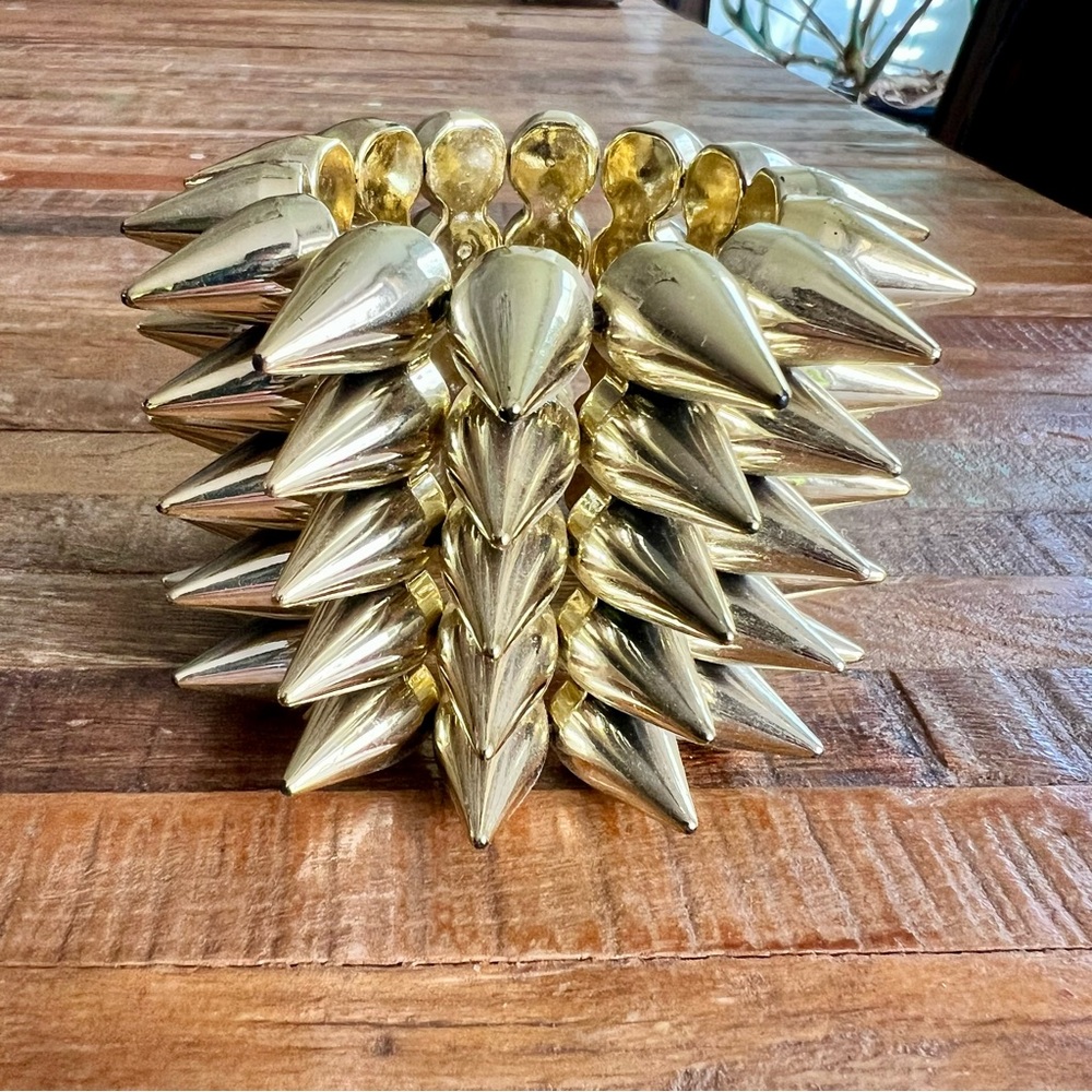 Topshop Gold Color Spike Bracelet
